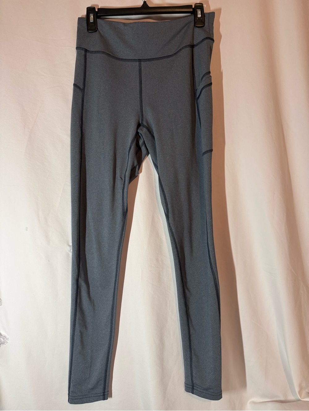 Simms Women’s Midweight Core Leggings L Gray Fishing Hiking Outdoor Pants